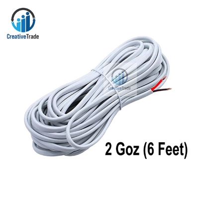 Picture of 22/76 Flat Cable Copper 2 Core Wire- 2 Guz/ Goz Use For Multiplug Extension Cable, Table Fan Cable, Ceiling Fan Cable, Pendant Light Cable, 1 Horse Water Pump and Others - multi plug Picture of 22/76 Flat Cable Copper 2 Core Wire- 2 Guz/ Goz Use For Multiplug Extension Cable, Table Fan Cable, Ceiling Fan Cable, Pendant Light Cable, 1 Horse Water Pump and Others - multi plug