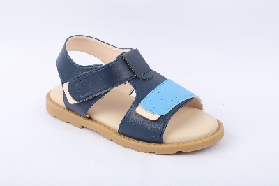Picture of Boys Sandal Navy Back Belt