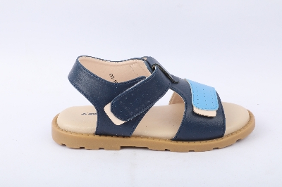 Picture of Boys Sandal Navy Back Belt