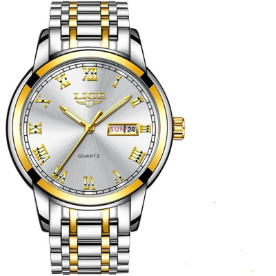 Picture of LIGE 9866B Mens Watches Top Luxury Brand Business Quartz Watch Men Military Sports Waterproof Dress Wristwatch