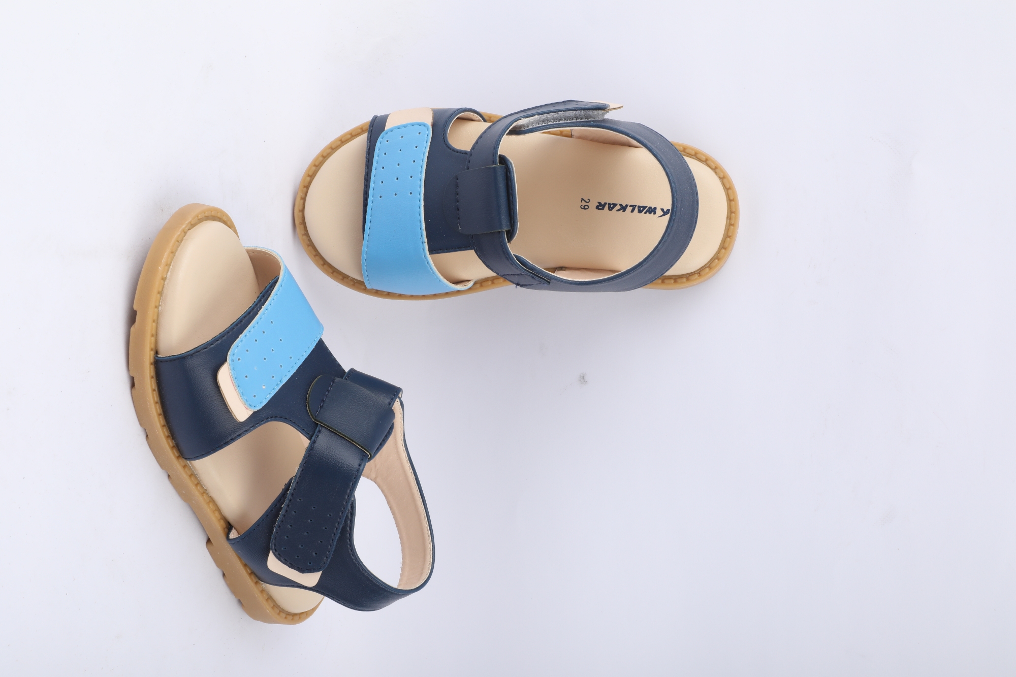 Picture of Boys Sandal Navy Back Belt