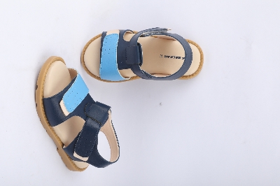 Picture of Boys Sandal Navy Back Belt