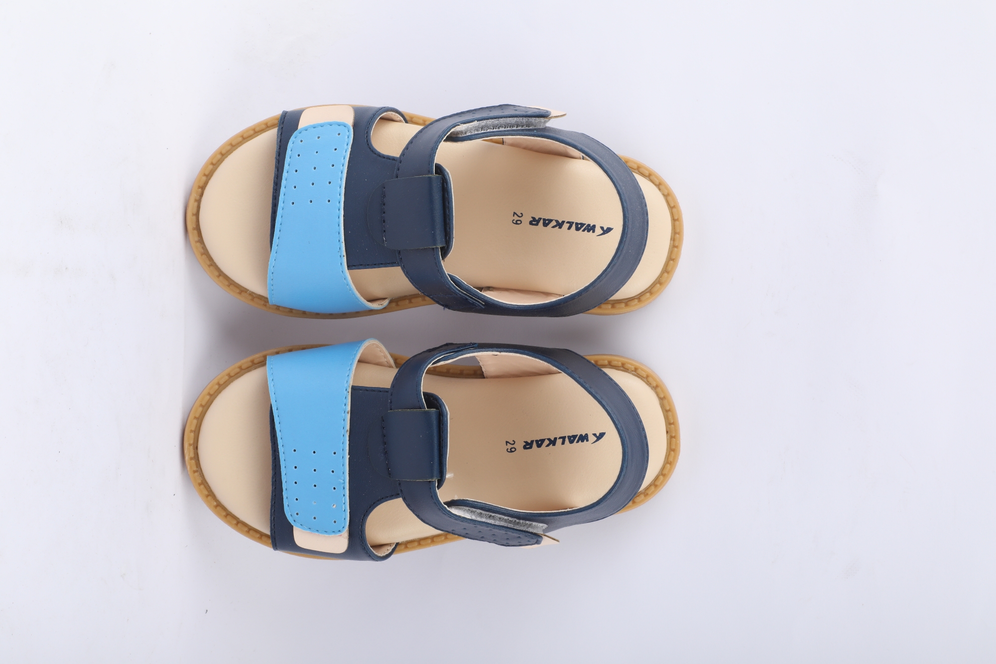 Picture of Boys Sandal Navy Back Belt