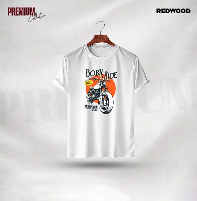Picture of REDWOOD Premium T-Shirt - "Born To Ride"
