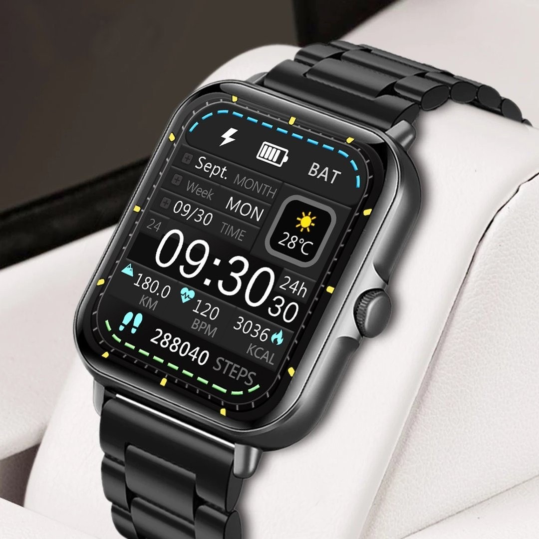 Picture of Original GT30 Smartwatch Bluetooth Phone Call Smart Watch 1.69 Inch Full Touch Screen Fitness Metal Wrist Watches