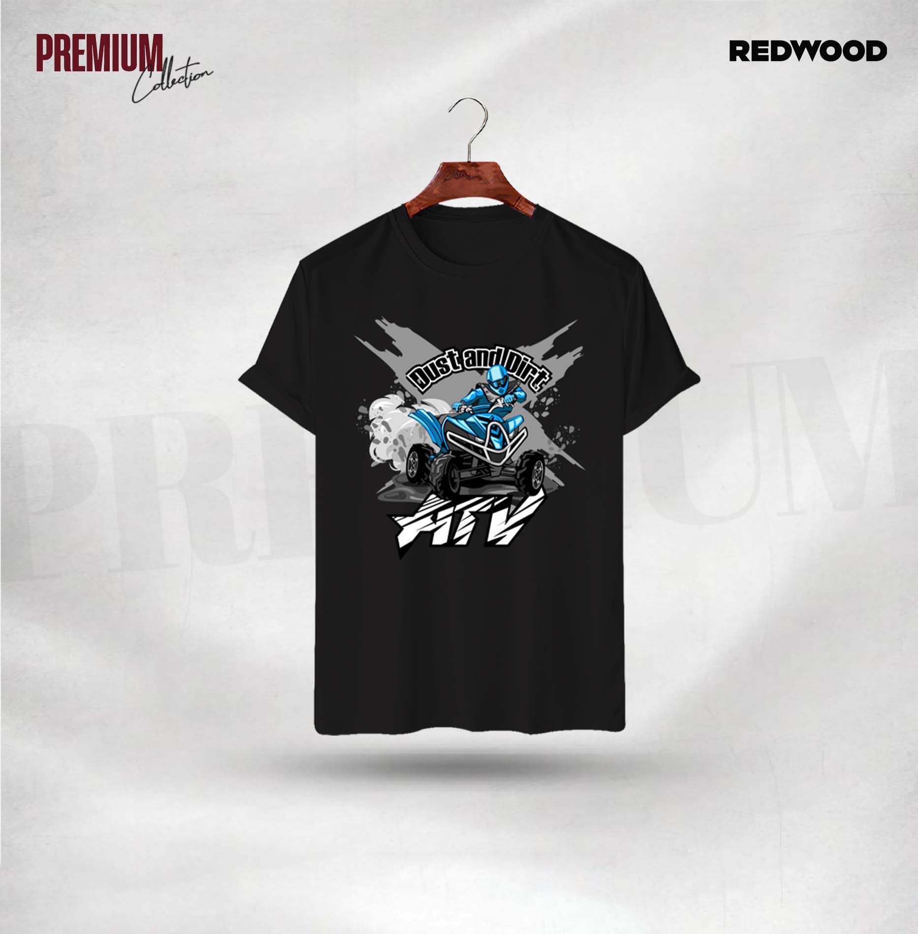 Picture of REDWOOD Premium T-Shirt - "Dust and Dirt Offroad Power"