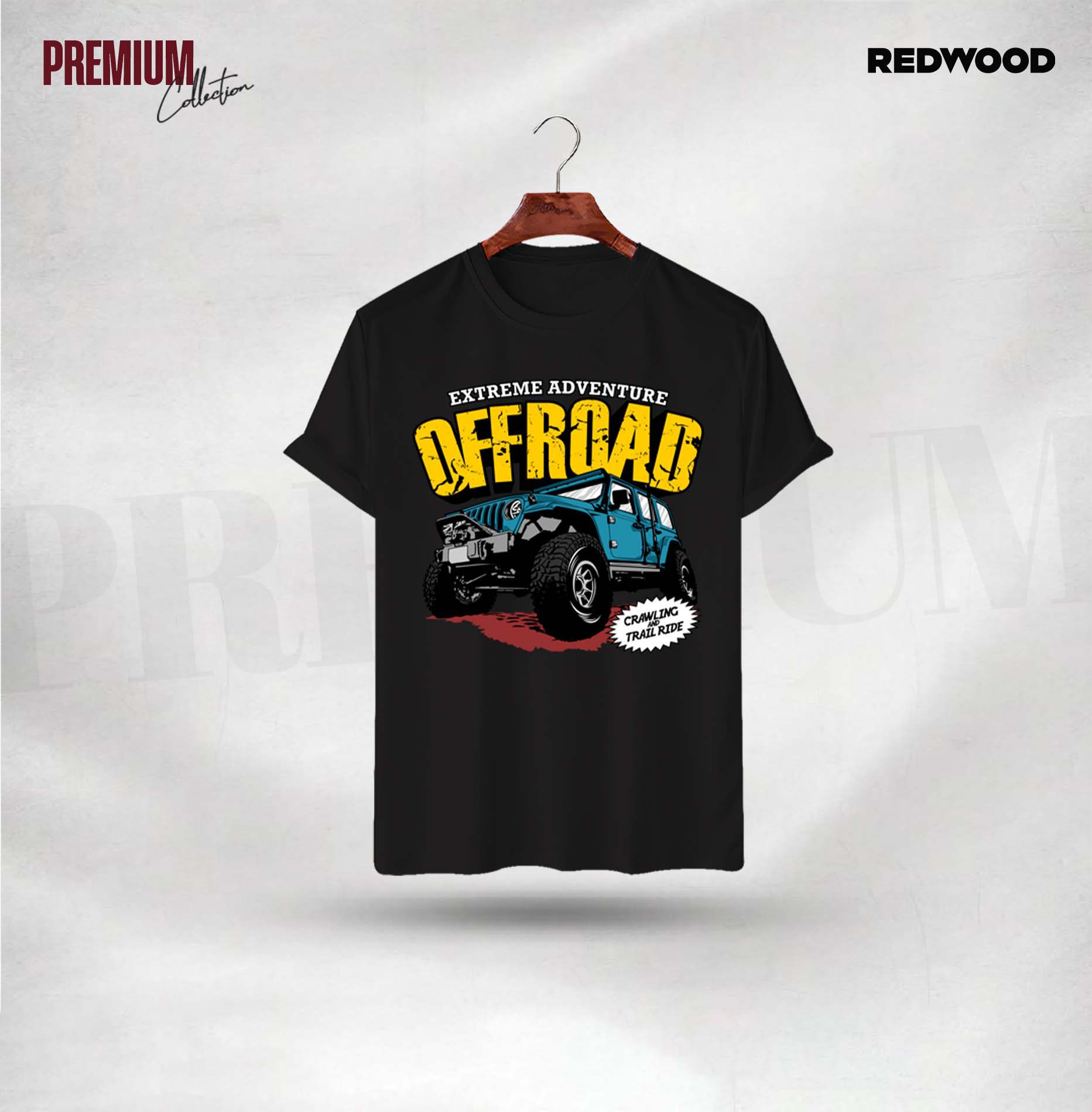 Picture of REDWOOD Premium T-Shirt - "Extreme Adventure Offroad"