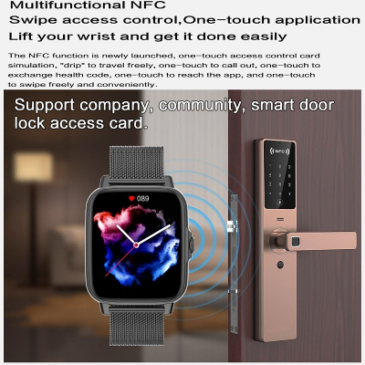 Picture of Original GT30 Smartwatch Bluetooth Phone Call Smart Watch 1.69 Inch Full Touch Screen Fitness Metal Wristwatches