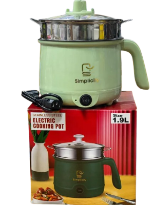 Picture of Simplicity 1.9L Multifunctional Electric Cooking Pot Mini Electric Hot Pot Electric Nonstick Frying Pan Dormitory Soup Pot