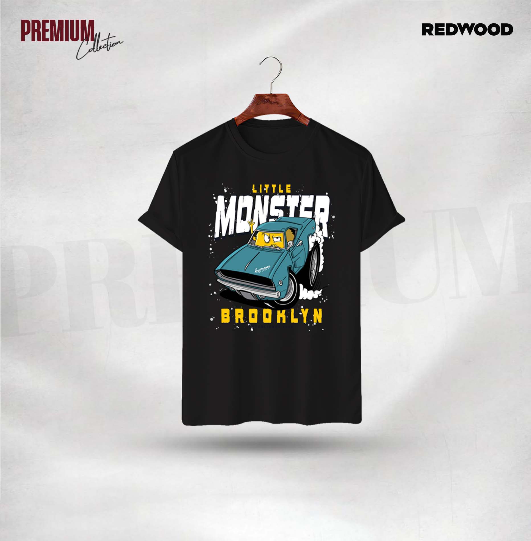 Picture of REDWOOD Premium T-Shirt - "Little Monster Brooklyn"