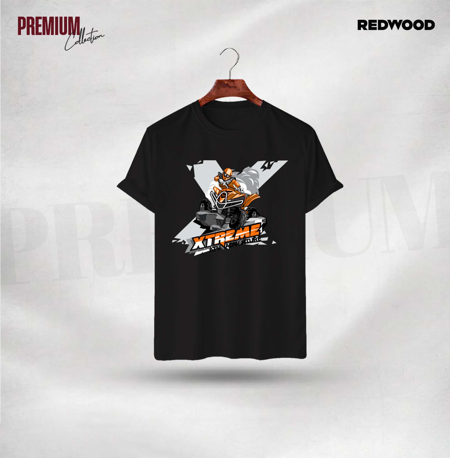 Picture of REDWOOD Premium T-Shirt - "Xtreme Orange"