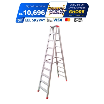 Picture of House Hold Ladder Double Part 10 Step Picture of House Hold Ladder Double Part 10 Step