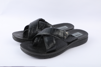 Picture of Men's PU Sandal RTL Black