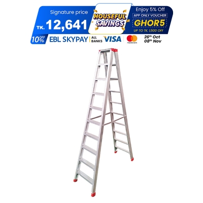 Picture of House Hold Ladder Double Part 12 Step Picture of House Hold Ladder Double Part 12 Step