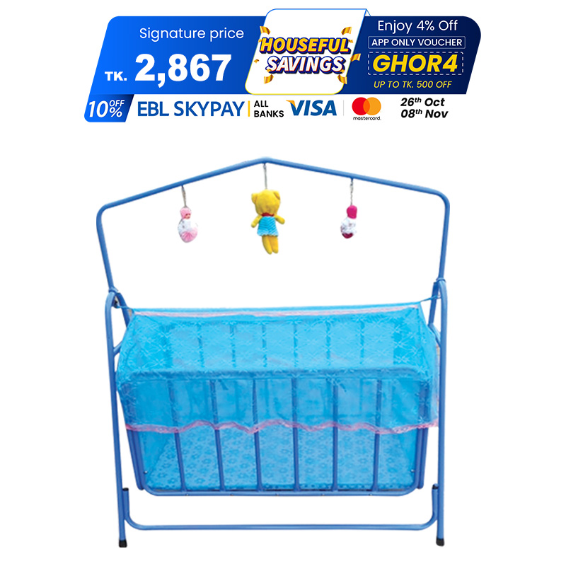 Picture of Baby Cradle-Blue