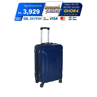 Picture of Travello Luxury Plus 24 Inch Dark Blue Picture of Travello Luxury Plus 24 Inch Dark Blue