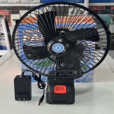 Picture of 8 Inch Electric Fan Floor Fan Household Desktop Fan Outdoor Camping Fan For Makita For Dayi For Quanyou 18V 20V Li-ion Battery - BB-9561