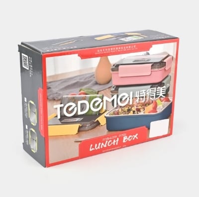 Picture of Tedemei Double Layer Stainless Steel Lunch Box