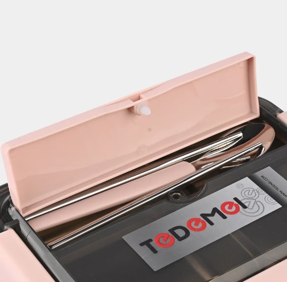 Picture of Tedemei Double Layer Stainless Steel Lunch Box