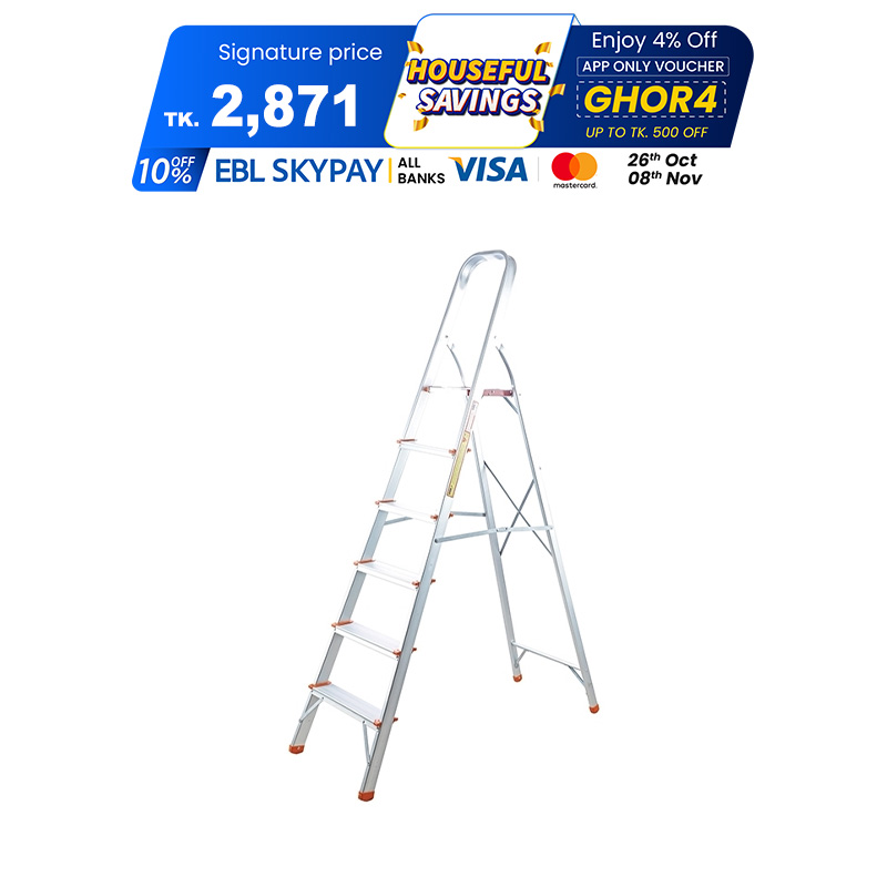Picture of RFL House Hold Ladder 6 Step Narrow   Picture of RFL House Hold Ladder 6 Step Narrow