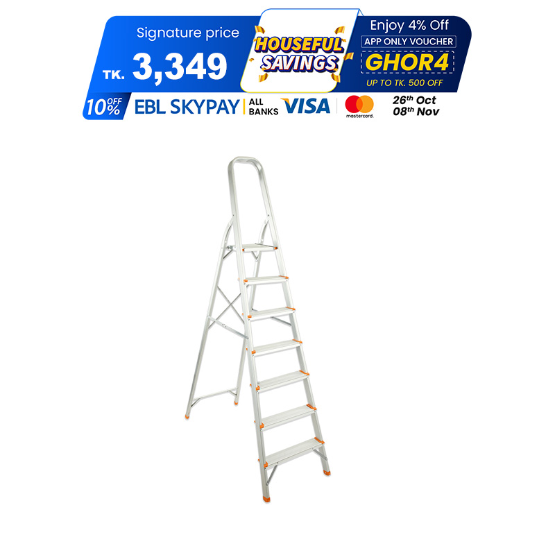 Picture of RFL House Hold Ladder 7 Step Narrow  Picture of RFL House Hold Ladder 7 Step Narrow