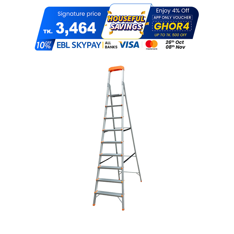 Picture of House Hold Ladder Classic 9 Step Picture of House Hold Ladder Classic 9 Step