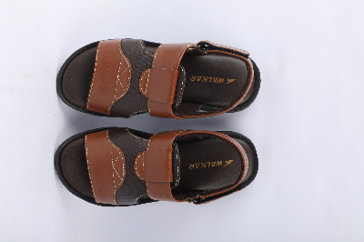 Picture of Boys Sandal Navy Brown Belt