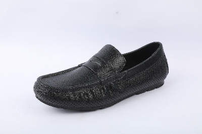 Picture of Mens PVC Casual Black-MKT