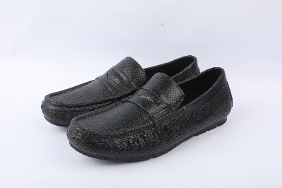 Picture of Mens PVC Casual Black-MKT