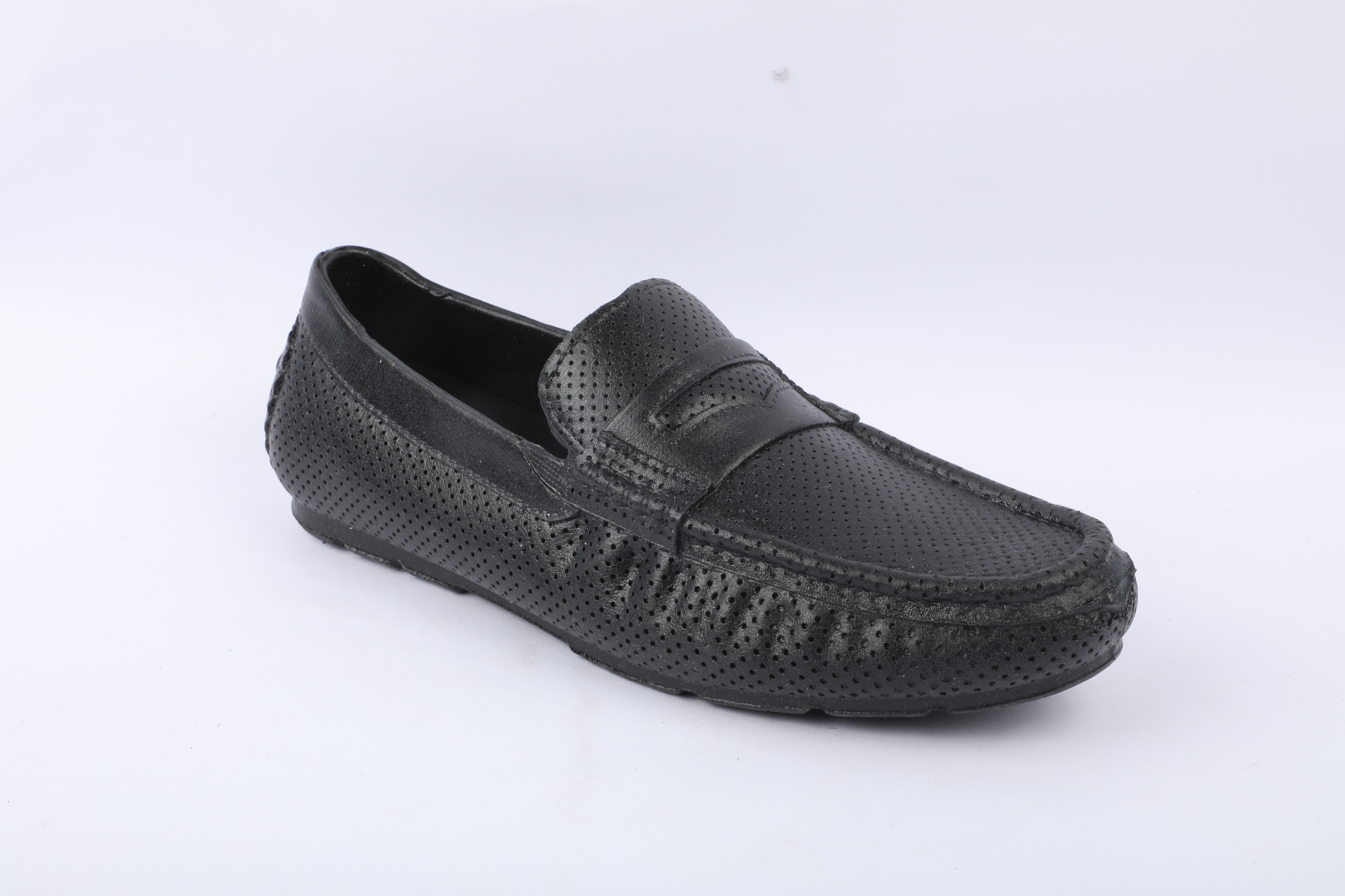 Picture of Mens PVC Casual Black-MKT