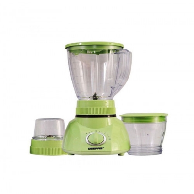 Picture of Geepas GSB-1514 3 In 1 Super Blender with Safety Lock (Green) - BB-671