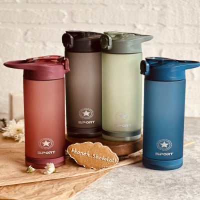 Picture of Round Shape Water Bottle 600ml - BB-9129