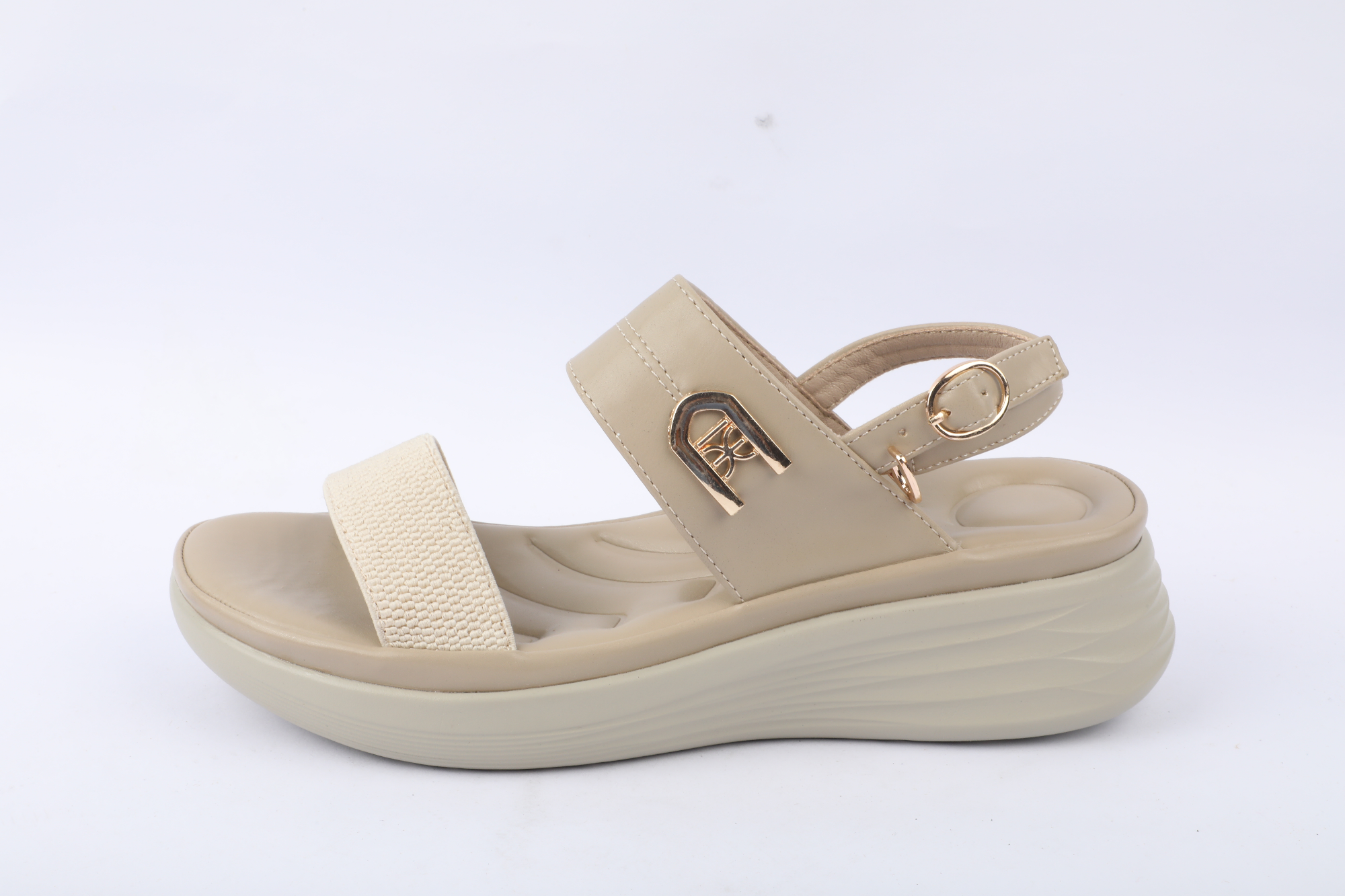 Picture of PAUL DENG LADIES SANDAL CKD-001-BEIGE