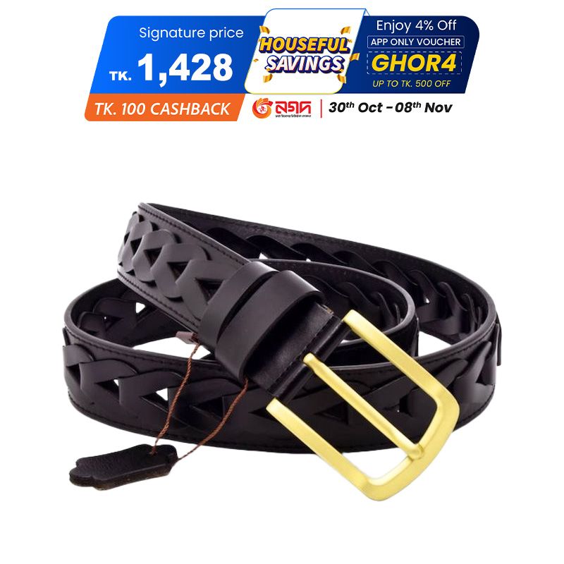 Picture of Avro Premium Cross Shaped Unique Style High Quality Leather Belt For Men Picture of Avro Premium Cross Shaped Unique Style High Quality Leather Belt For Men