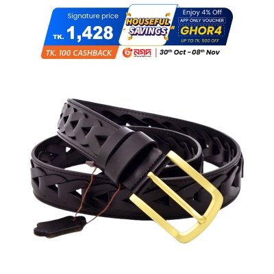 Picture of Avro Premium Cross Shaped Unique Style High Quality Leather Belt For Men Picture of Avro Premium Cross Shaped Unique Style High Quality Leather Belt For Men