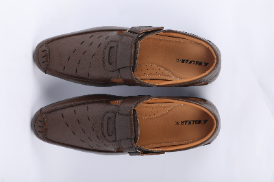 Picture of Mens Casual Running Shoe-Brown-85550005439