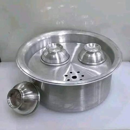 Picture of Silver Pitha Maker Size 5 with 3 Pcs Bati - BB-6677