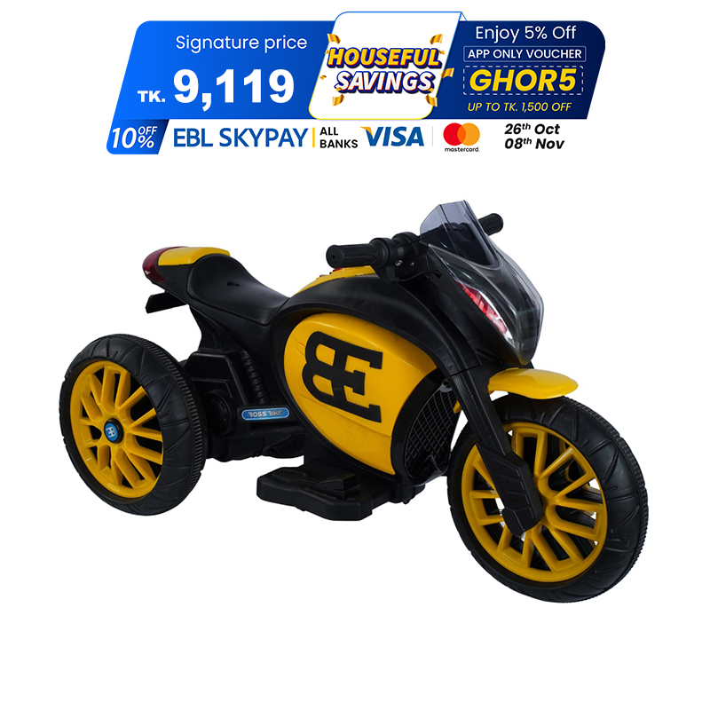 Picture of Jim & Jolly Boss Bike V-2 Knock Down - Yellow