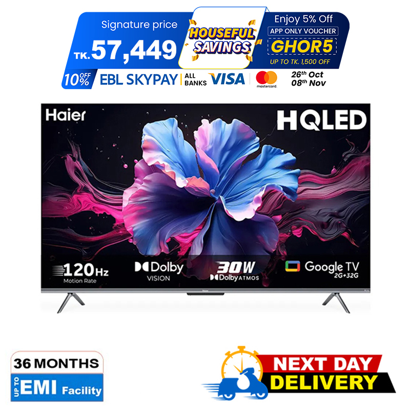 Picture of Haier 55" HQLED 4K UHD Google TV (H55P7UX)