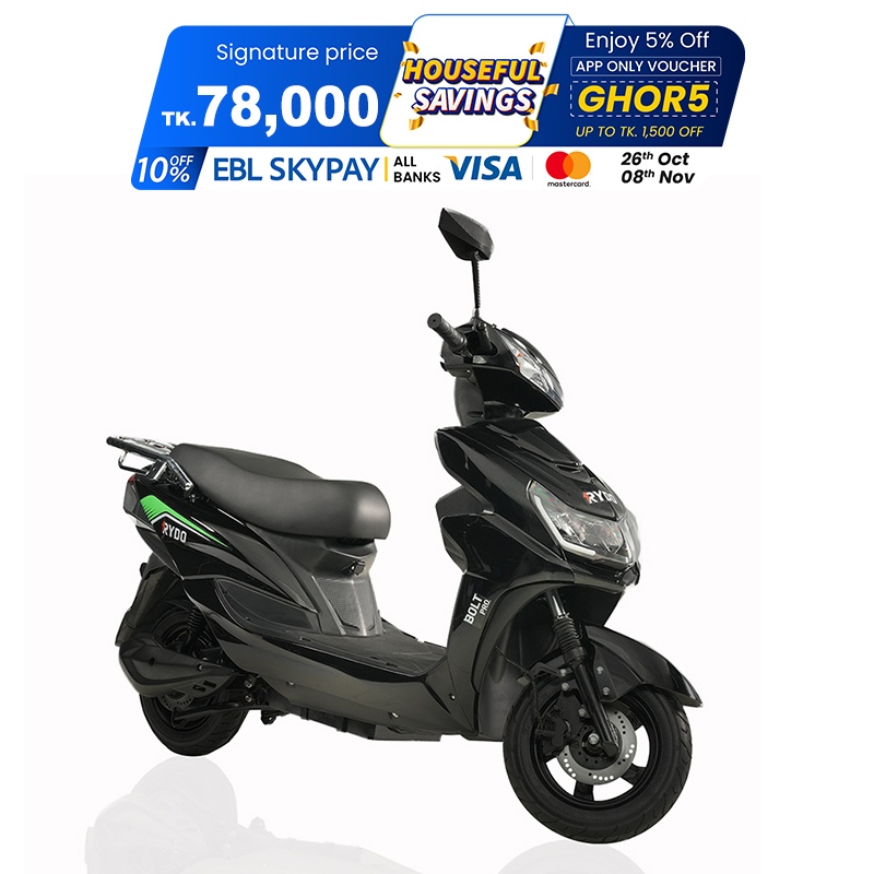 Picture of RYDO Bolt Pro-Black Electric Scooter