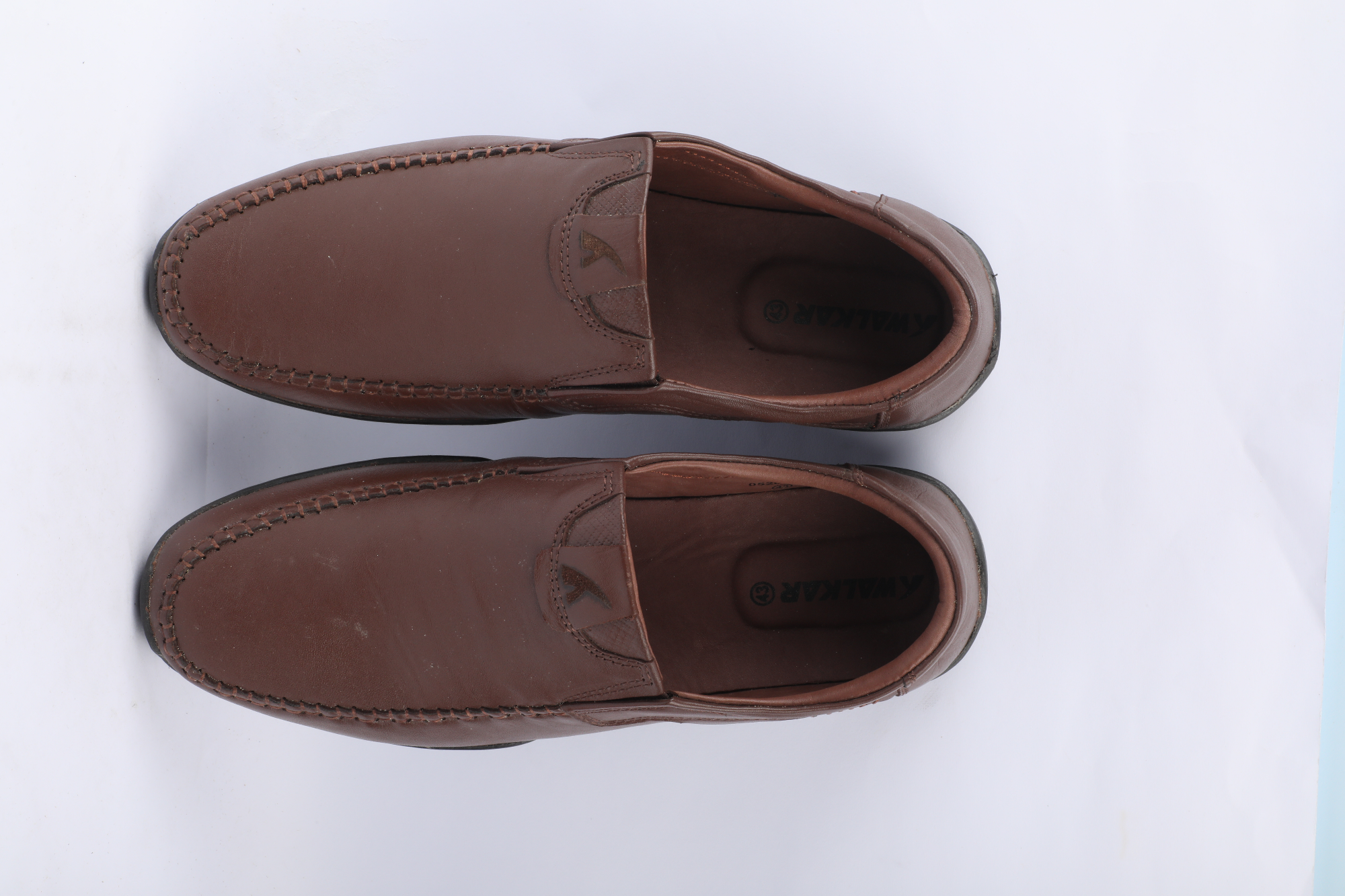 Picture of Mens Moccasin Shoe-Brown