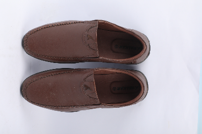 Picture of Mens Moccasin Shoe-Brown