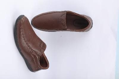 Picture of Mens Moccasin Shoe-Brown