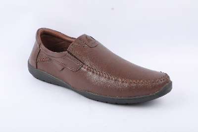 Picture of Mens Moccasin Shoe-Brown