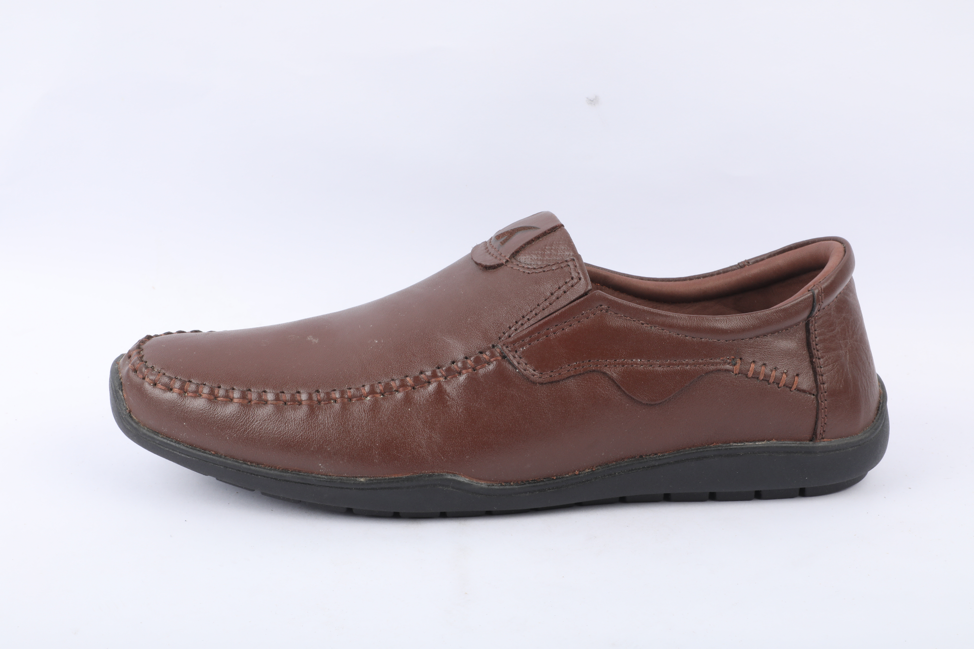 Picture of Mens Moccasin Shoe-Brown
