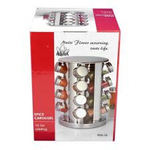 Picture of Multi Flavor Seasoning Taste Life Spice Rack 12 Jar - BB-1798