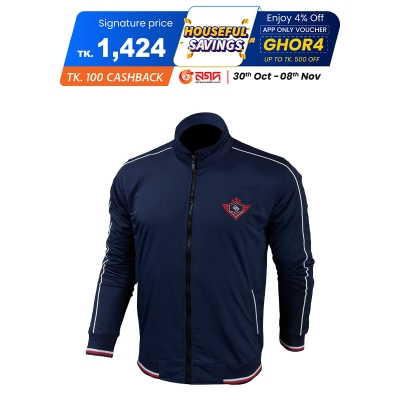 Picture of Shohure Navy Blue color Double part air proof jacket