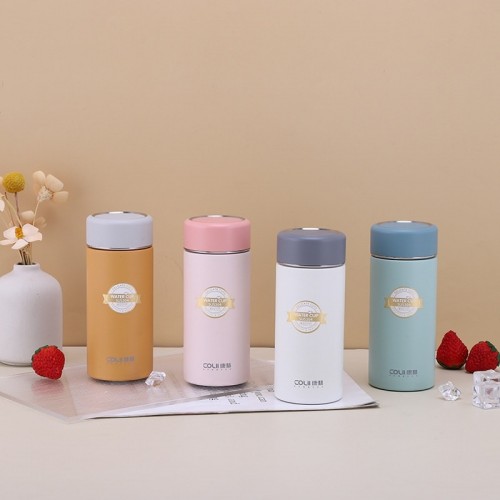 Picture of 350mL Portable Stainless Steel Vacuum Flask for Hot & Cold Drinks with Filter - BB-8310