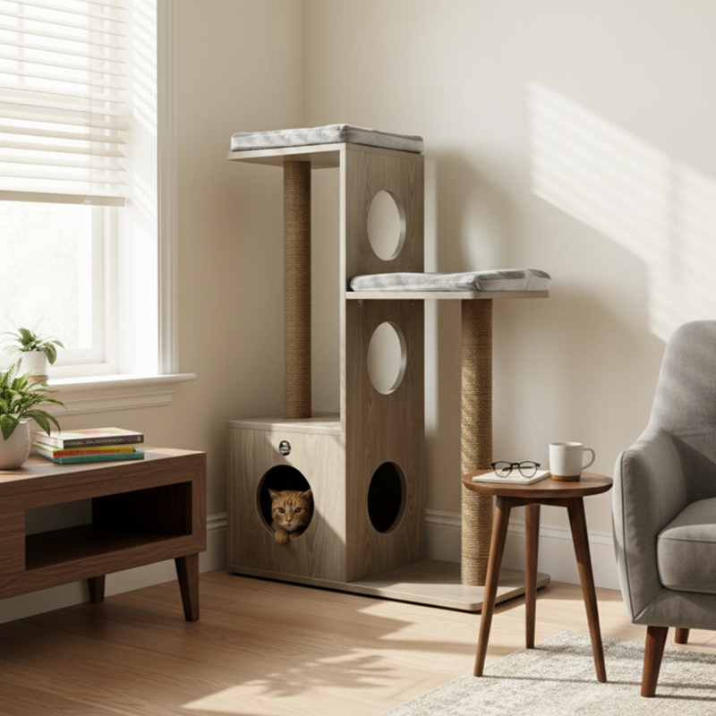 Picture of Cat tower for your lovely cat  Picture of Cat tower for your lovely cat