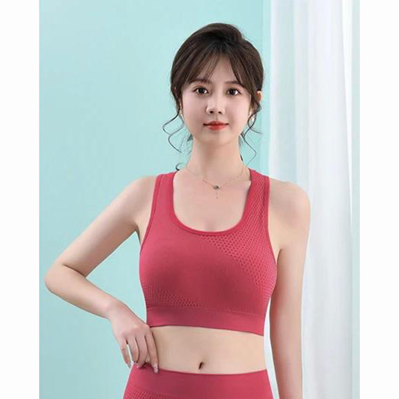 Picture of New Sports  beautiful back sexy sports wrap vest breatheble support  ladies sexy seamless underwater tube top jim training bra